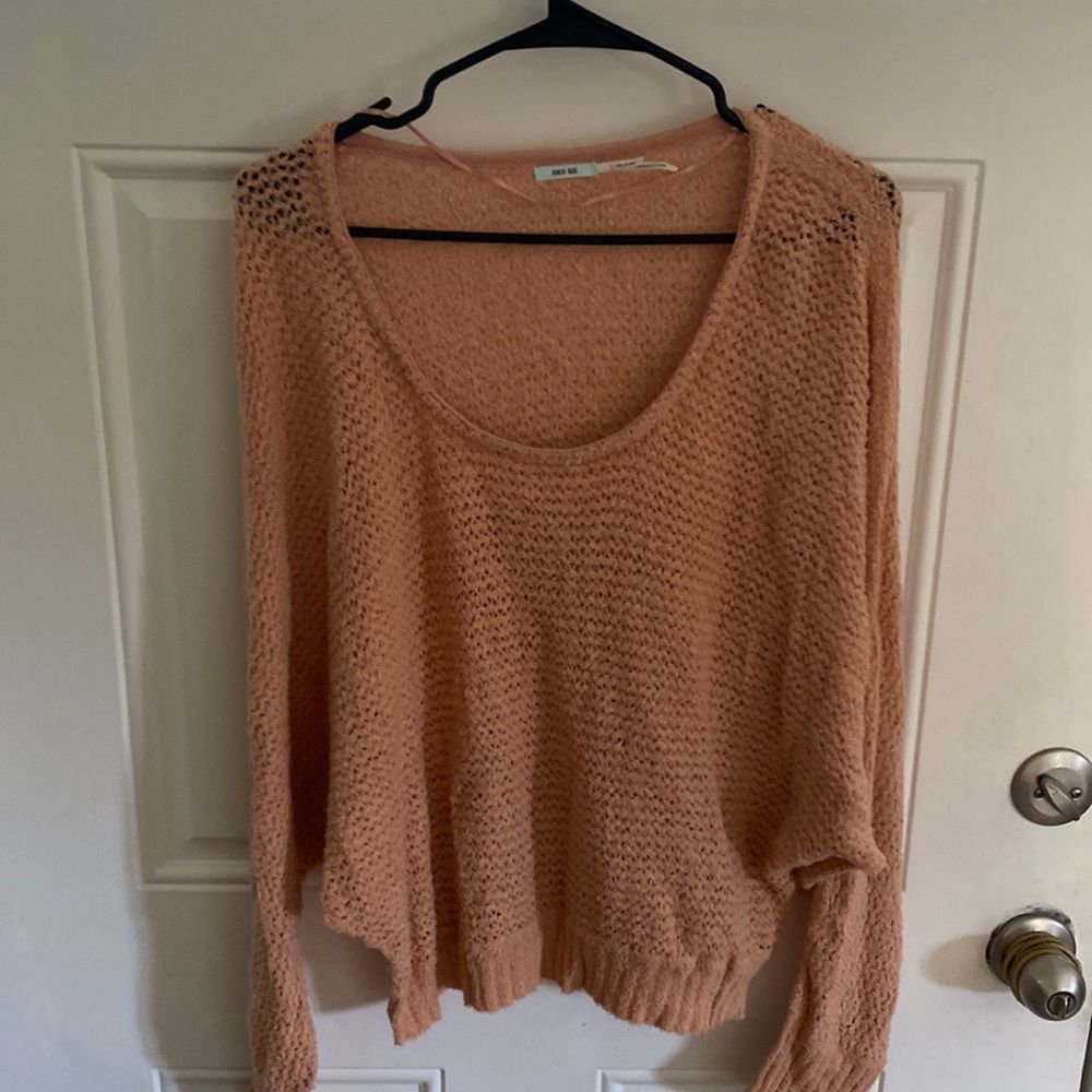 Kimichi blue urban outfitters soft peach light sweater